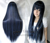 Dark-blue wig