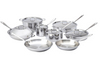 All-Clad Stainlees Cookware 14 piece set