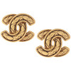 Vintage Chanel gold earrings