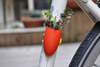 red bike planter