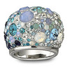 Swarovski Chic Multi Blue Ring