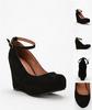 Jeffrey Campbell Suede Platform Wedge Heel