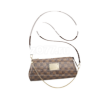 Клатч Louis Vuitton Eva в коричневую шашочку