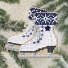 Ice Skates - Cross Stitch Kit by Mill Hill