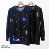 galaxy print long sleeve