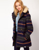 Bellield Hooded Striped Jacket