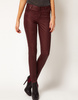 Warehouse Coated Skinny Jeans