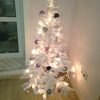 pink or white christmas tree