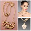 GOLD FOXY NECKLACE