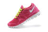 Pink Nike sport shoes