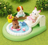 Sylvanian Families "Бассейн и песочница для малышей"