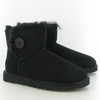 UGG Australia Mini Bailey Button Booties Black