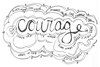 some courage