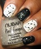 Лaк Nubar Black Polka Dot