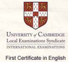 First Certificate in English