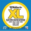 Струны D`ADDARIO EXL125