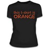 Футболка This T-shirt is orange