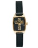 River Island Square Leopard Cross Helen Watch