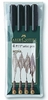 Faber-Castell 4 Pitt Artist Pen Sepia