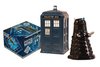 Doctor Who Tardis vs Dalek Salt and Pepper Shaker Set