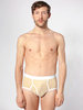 American Apparel Baby Rib Brief Cr&#232;me / White