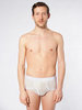 Organic Baby Rib Brief Natural / White