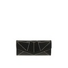 river island black geometric ball chain clutch