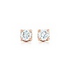 Tiffany Solitaire Diamond Earrings