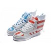 Adidas Originals Jeremy Scott Wings 2.0 America Flag Shoes Red/Blue