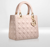 Lady Dior Rose Poudre Small