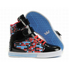 Supra TK Society High Tops Black/Blue/Red Women's 25989