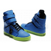 Supra TK Society High Tops Blue/Lime Green Women's 25982