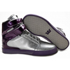 2012 New Supra Tk Society High Tops Sliver/Purple Men's 74612