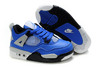 Michael air Jordan 4- Eminem Blue/Grey/Black Kids Youth Sport Shoes 48440