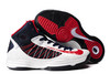 Women USA PE Air Max Lebron Olympic Shoes Nike Hyperdunk X 2012 - Blue and White Red 85266