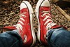 Converse красные