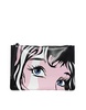 Клатч в стиле поп-арт New Look Pop Art Zip Top Clutch