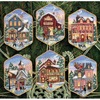 Dimensions (8785) Christmas Village Ornaments