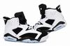 white and black air jordan 6 women shoes