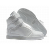 mens all white supra tk society high top shoes