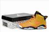 Nike Air Jordan 6 Retro Yellow/Brown Men'