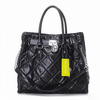 Michael Kors Hamilton Quilted Tote Black Women Handbags