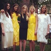 Stella McCartney yellow lace dress