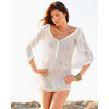 white beach tunic