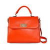 Kate Spade Irving Place Little Nadine Leather Satchel Bag Orange