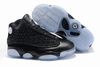 All Black Women Jordan Shoes - Retro 13