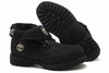 Mens Timberland Roll Top Boots All Black