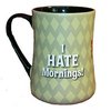 'I hate mornings' cup