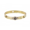 Ottoman Hands Evil Eye Slot Bangle