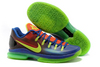 Nike Zoom KD V Elite Mens Size Shoes EYBL Blue-Red Gradient Neon Green